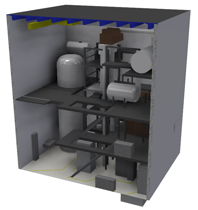 Basic As-Built -mallin päägeometrian esimerkki
